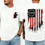 America 250th Anniversary Distressed Flag, Patriotic,4th Of July 1776 Unisex T-shirt/Crewneck/Hoodie