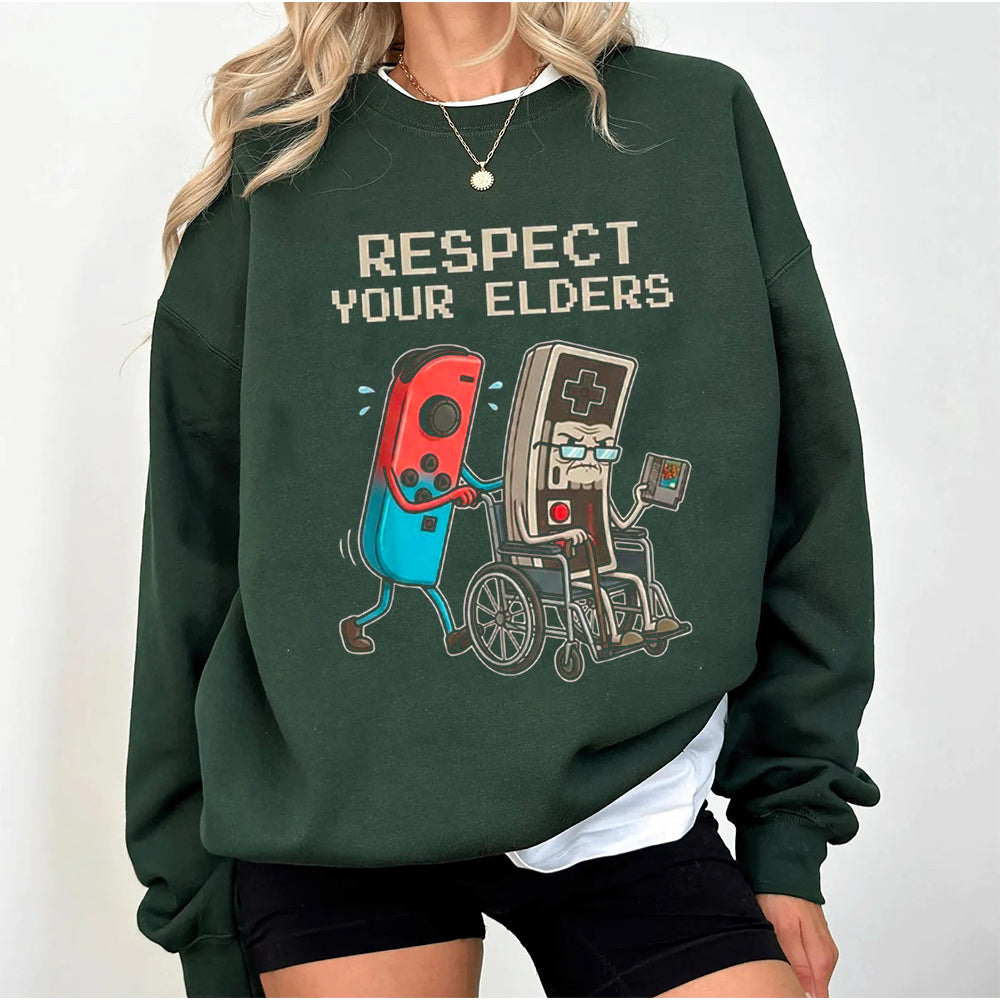 RESPECT YOUR ELDERS Nintendo Unisex T-shirt/Crewneck/Hoodie