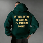 "I'm Scared Of Boobies" Funny Men’s Unisex Shirts/Crewneck/Hoodie