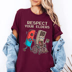 RESPECT YOUR ELDERS Nintendo Unisex T-shirt/Crewneck/Hoodie