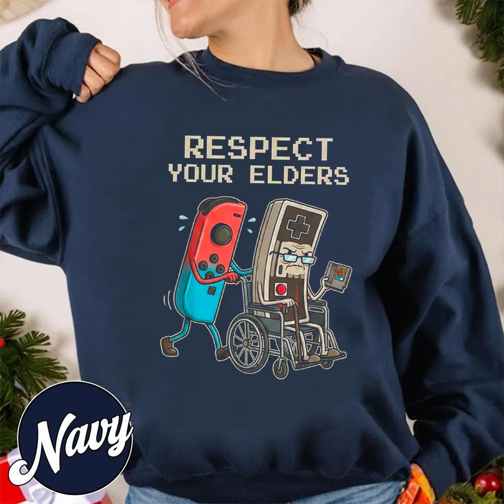 RESPECT YOUR ELDERS Nintendo Unisex T-shirt/Crewneck/Hoodie