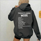 Thoughts During Work Unisex Shirts/Crewneck/Hoodie