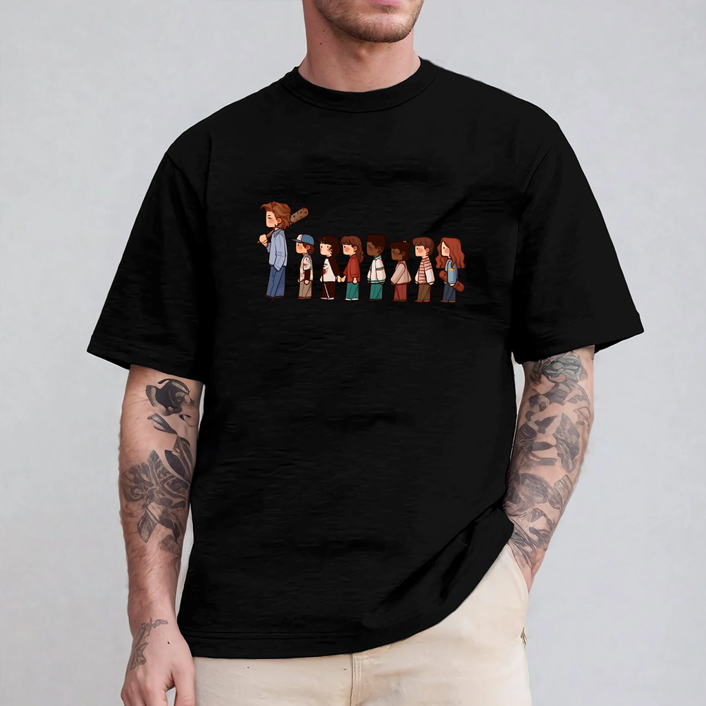 V1 Stranger Things Retro Hawkins Crew Unisex Shirts/Crewneck/Hoodie