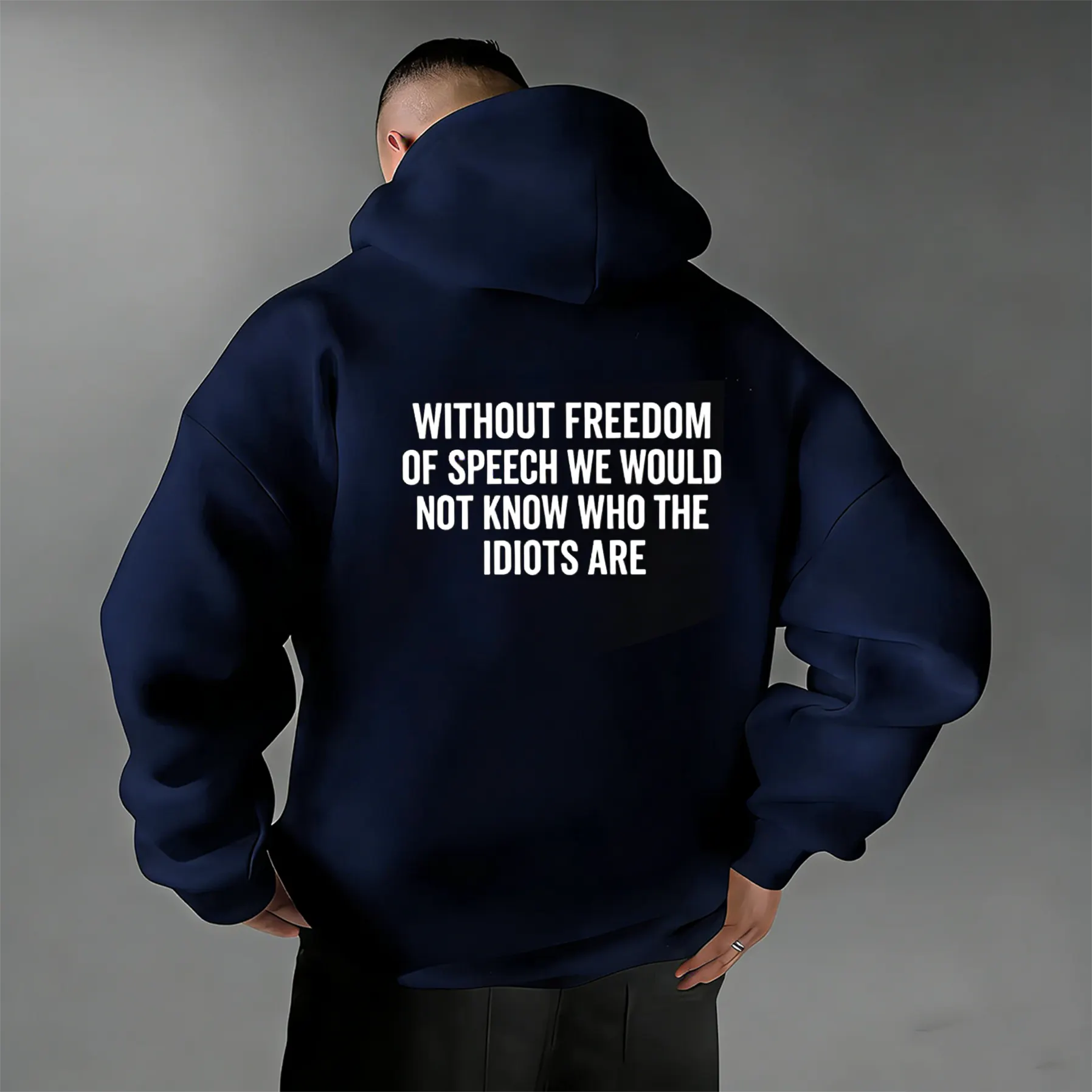 Without freedom of speech we would not know who the idiots Unisex Shirts/Crewneck/Hoodie