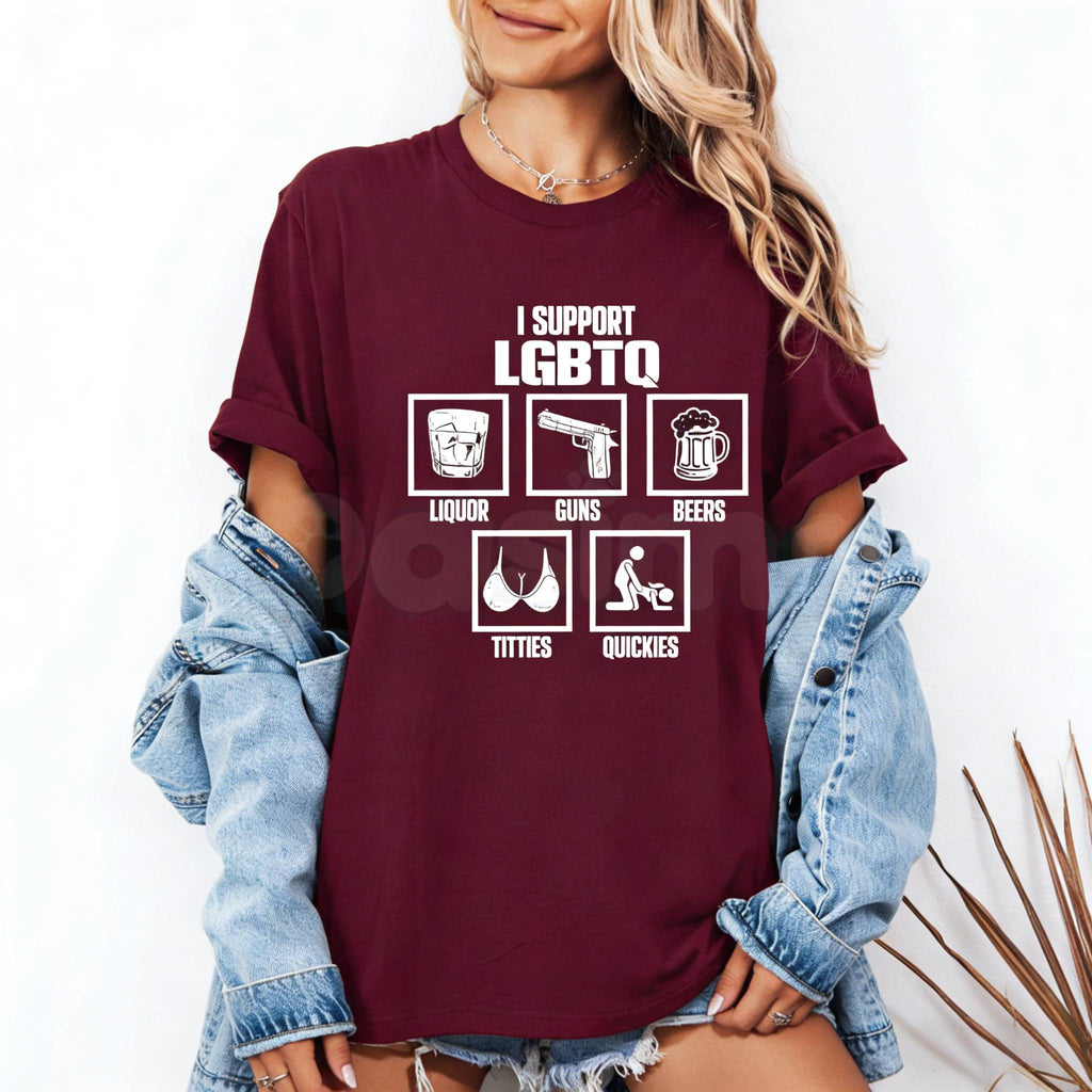 Funny Lgbtq Graphic  Unisex Shirts/Crewneck/Hoodie