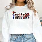 V2 Stranger Things Retro Hawkins Crew Unisex Shirts/Crewneck/Hoodie