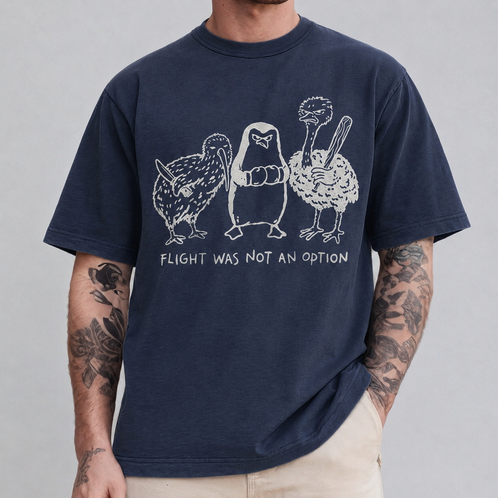 FLIGHT WAS NOT AN OPTION Unisex T-shirt/Crewneck/Hoodie