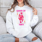 Funny Queen of Fart Farting Unisex Shirts/Crewneck/Hoodie