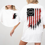 America 250th Anniversary Distressed Flag, Patriotic,4th Of July 1776 Unisex T-shirt/Crewneck/Hoodie