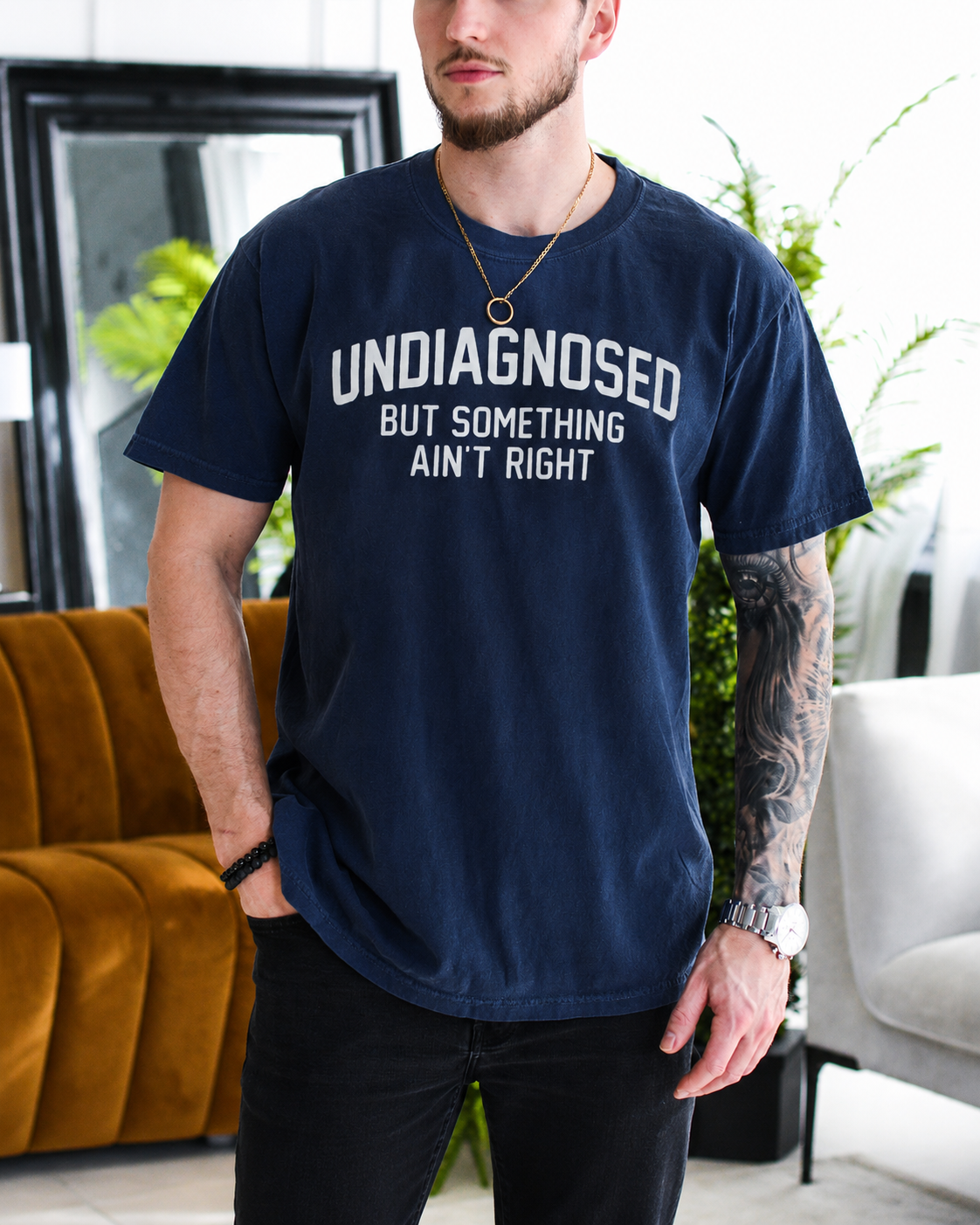 UNDIAGNOSED BUT SOMETHING AIN’T RIGHT Unisex T-shirt/Crewneck/Hoodie