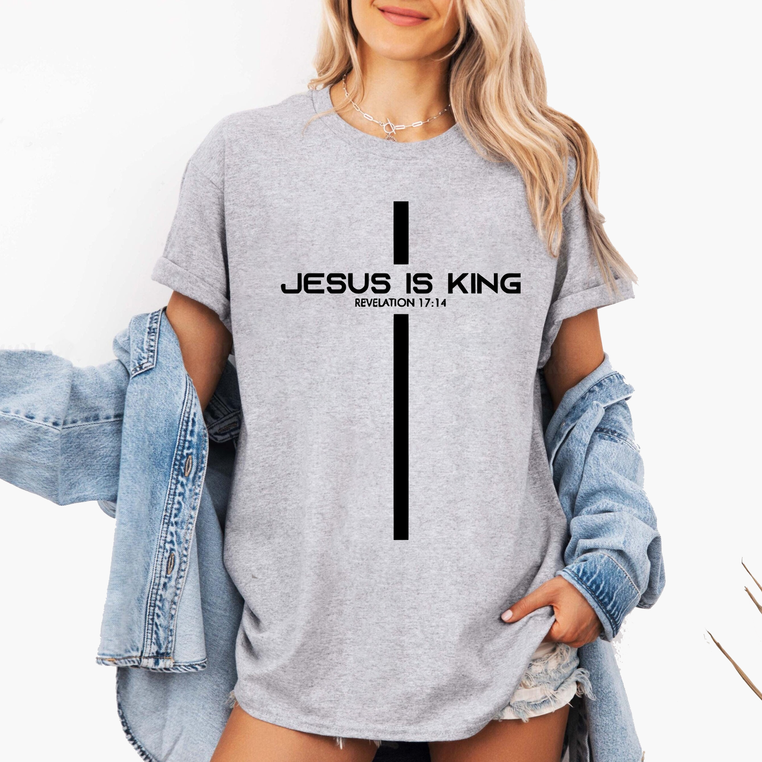 JESUS IS KING  Unisex Shirts/Crewneck/Hoodie