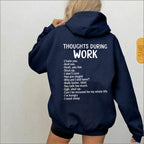 Thoughts During Work Unisex Shirts/Crewneck/Hoodie