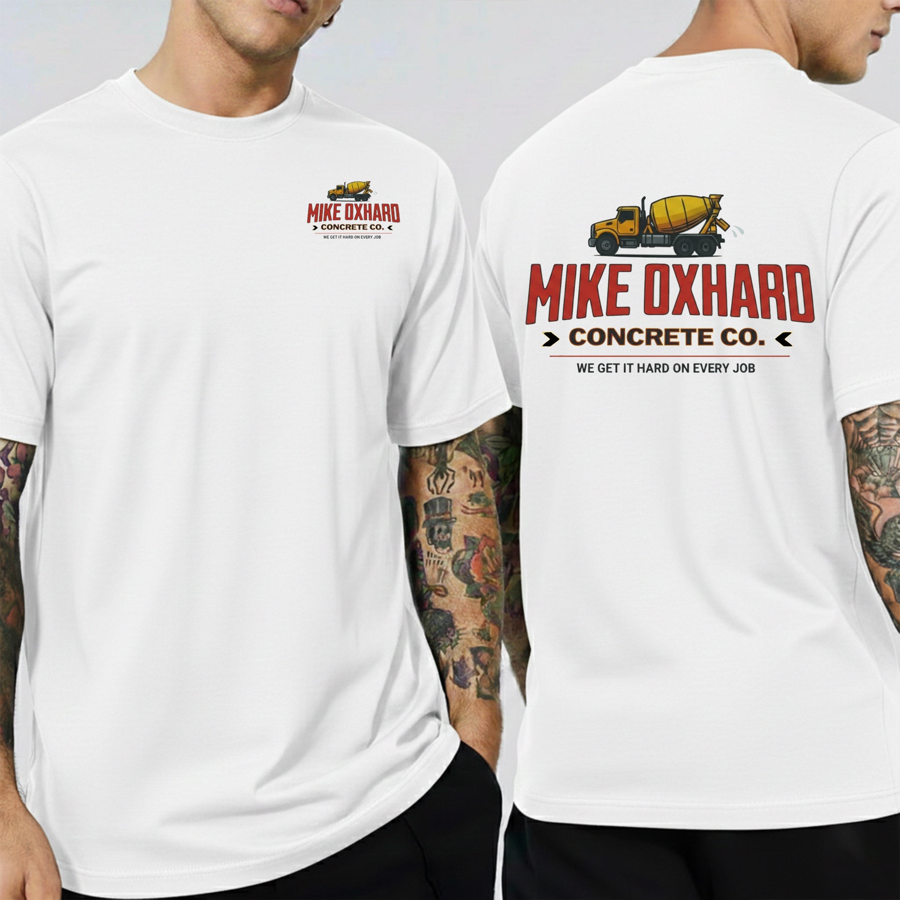 Mike Oxhard Concrete Co Unisex Shirts/Crewneck/Hoodie