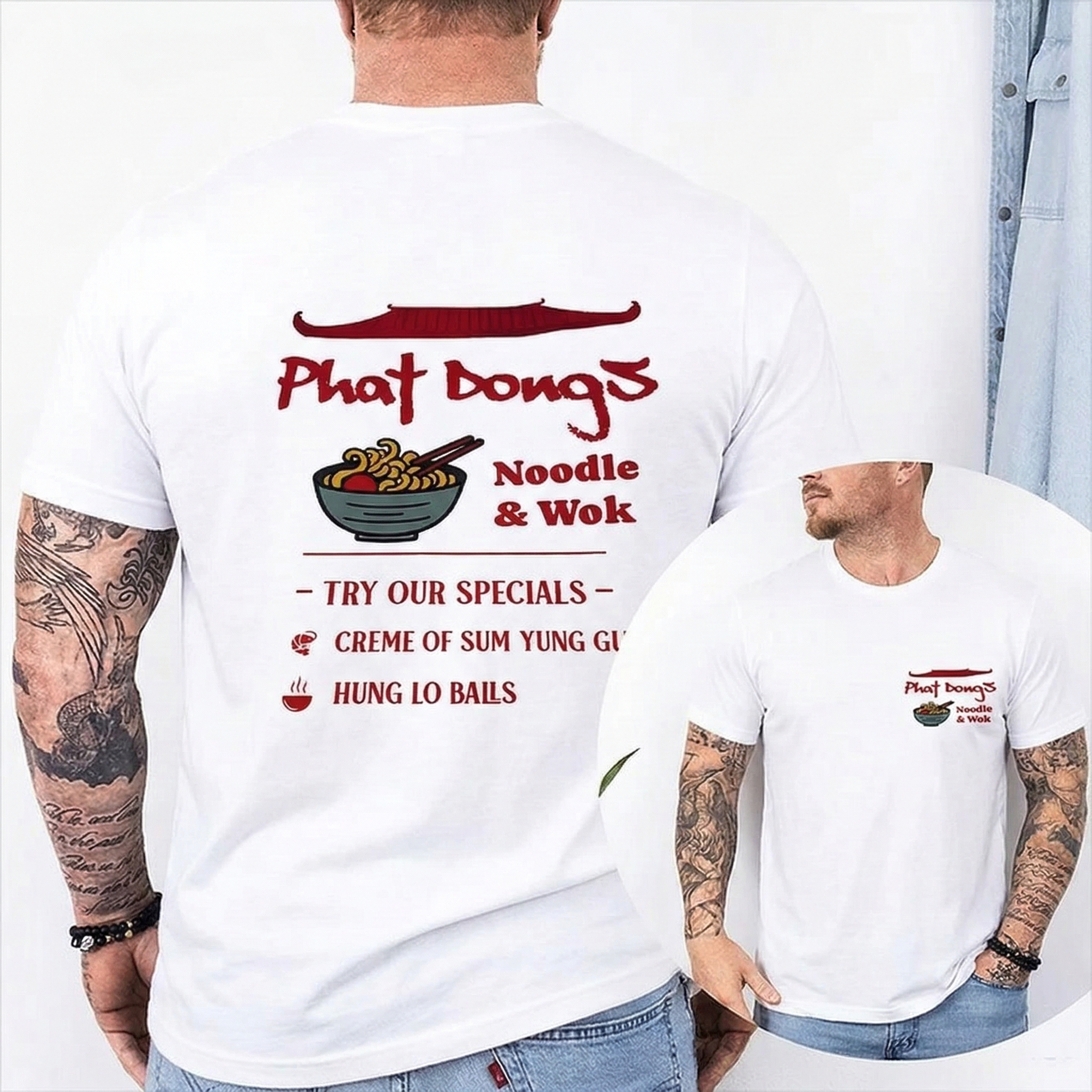 Phat Dong's Noodle & Wok Unisex Shirts/Crewneck/Hoodie
