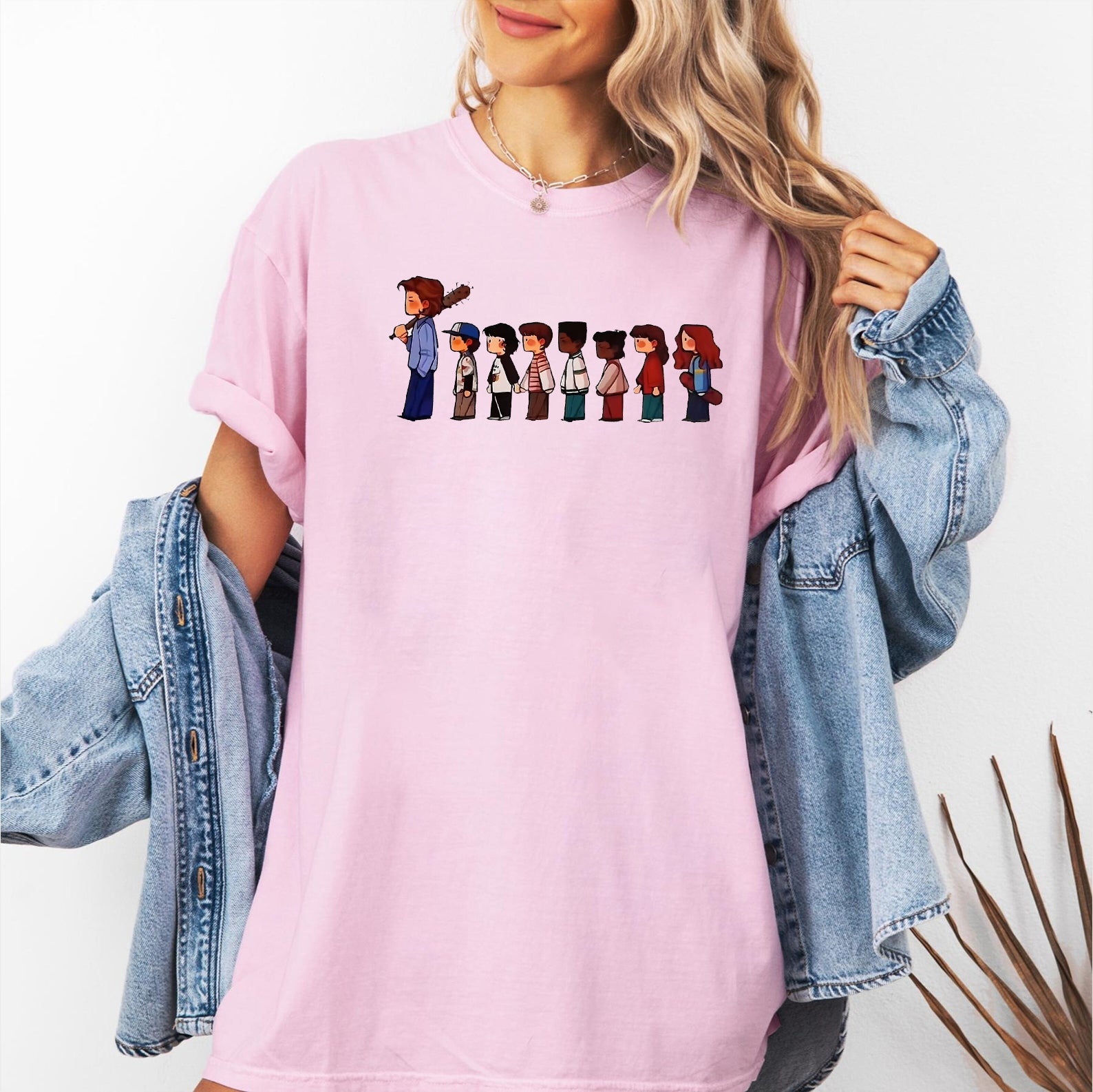 V2 Stranger Things Retro Hawkins Crew Unisex Shirts/Crewneck/Hoodie