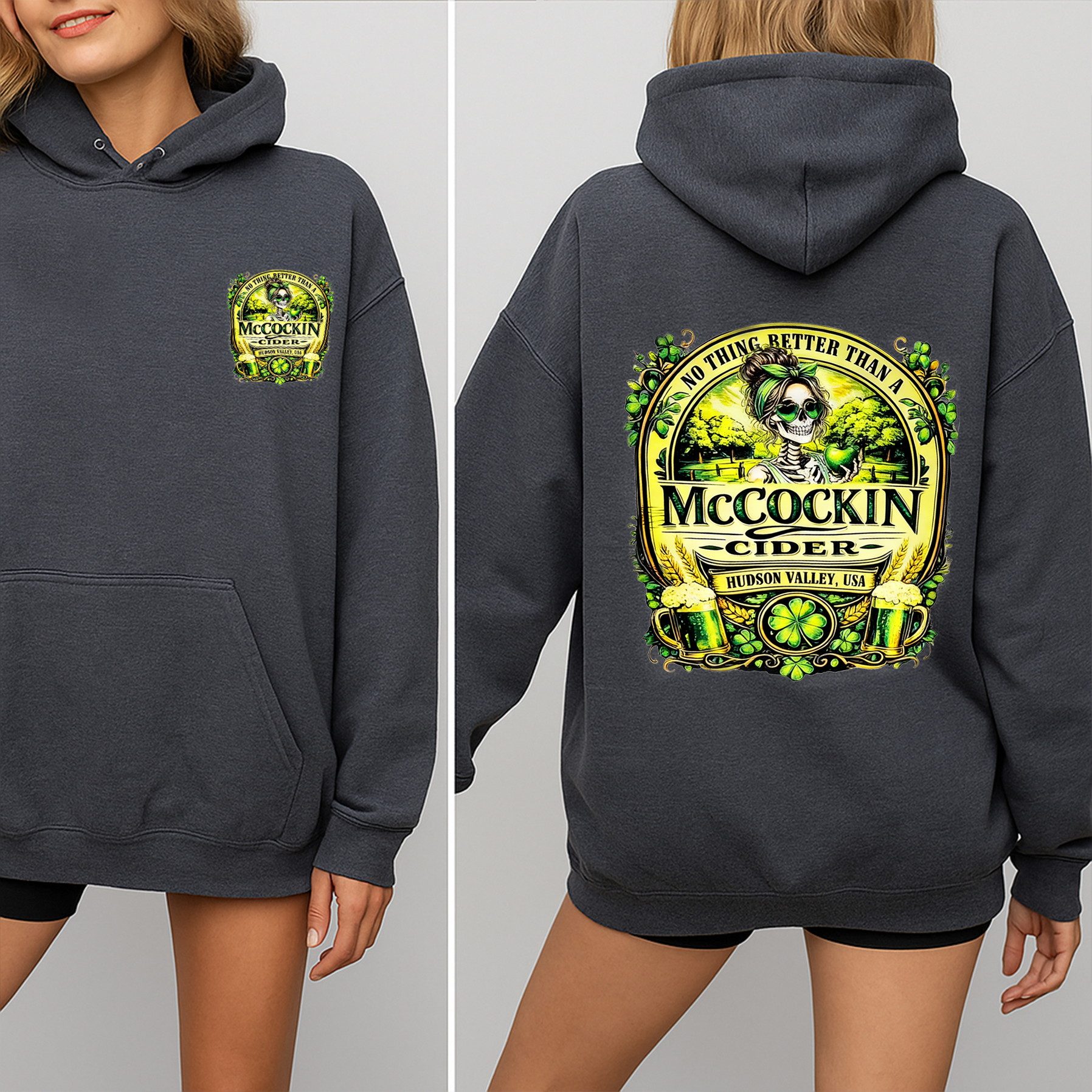 Nothing better than a Mc Cockin Cider Unisex Shirts/Crewneck/Hoodie