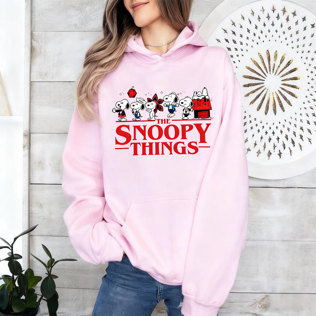 Snoopy Stranger Things Unisex Shirts/Crewneck/Hoodie