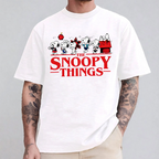 Snoopy Stranger Things Unisex Shirts/Crewneck/Hoodie