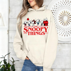 Snoopy Stranger Things Unisex Shirts/Crewneck/Hoodie