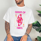 Funny Queen of Fart Farting Unisex Shirts/Crewneck/Hoodie