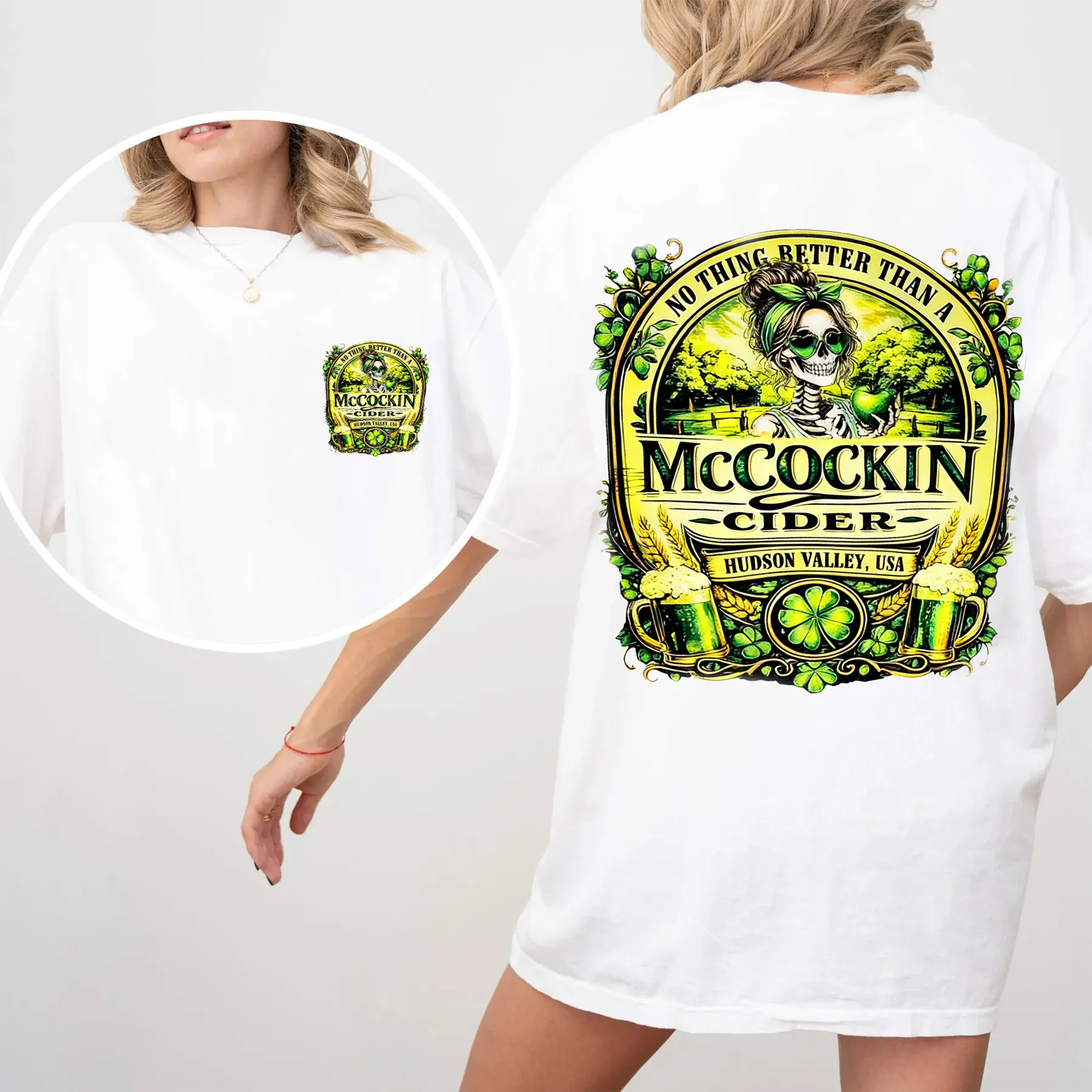 Nothing better than a Mc Cockin Cider Unisex Shirts/Crewneck/Hoodie