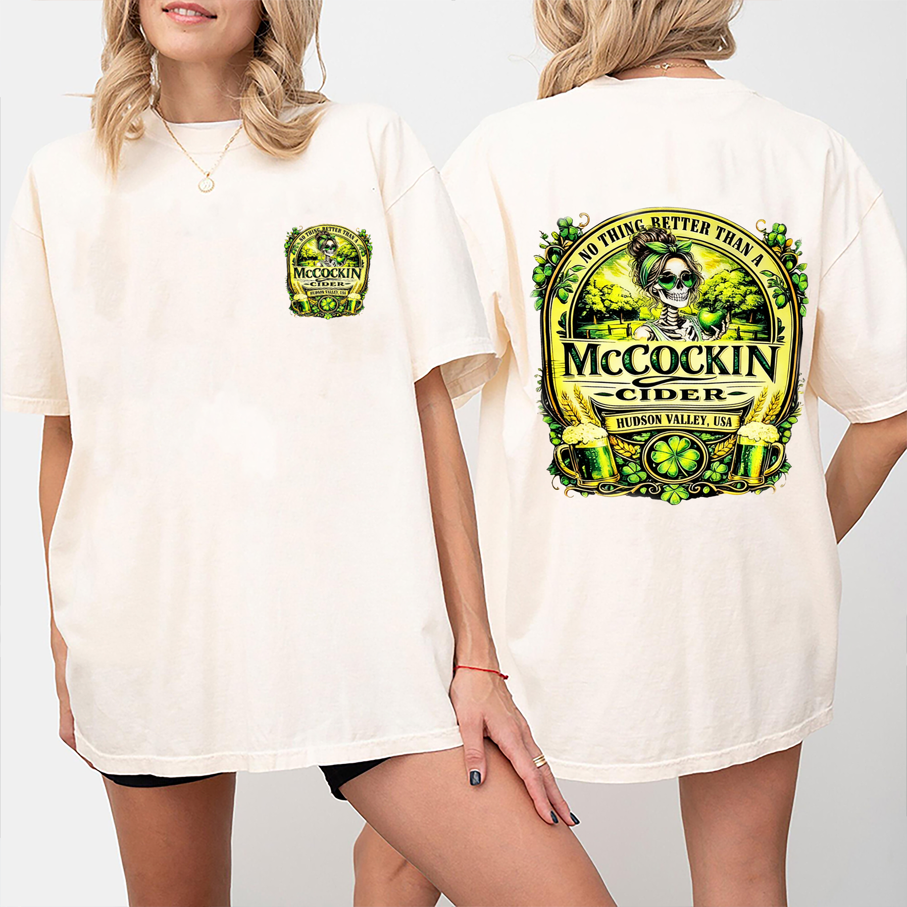 Nothing better than a Mc Cockin Cider Unisex Shirts/Crewneck/Hoodie