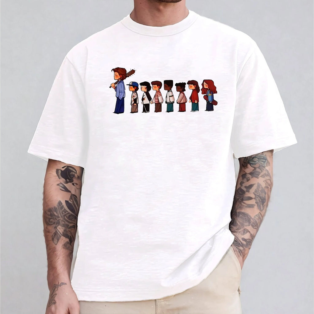 V2 Stranger Things Retro Hawkins Crew Unisex Shirts/Crewneck/Hoodie