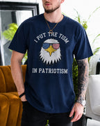 I PUT THE TISM IN PATRIOTISM Unisex T-shirt/Crewneck/Hoodie