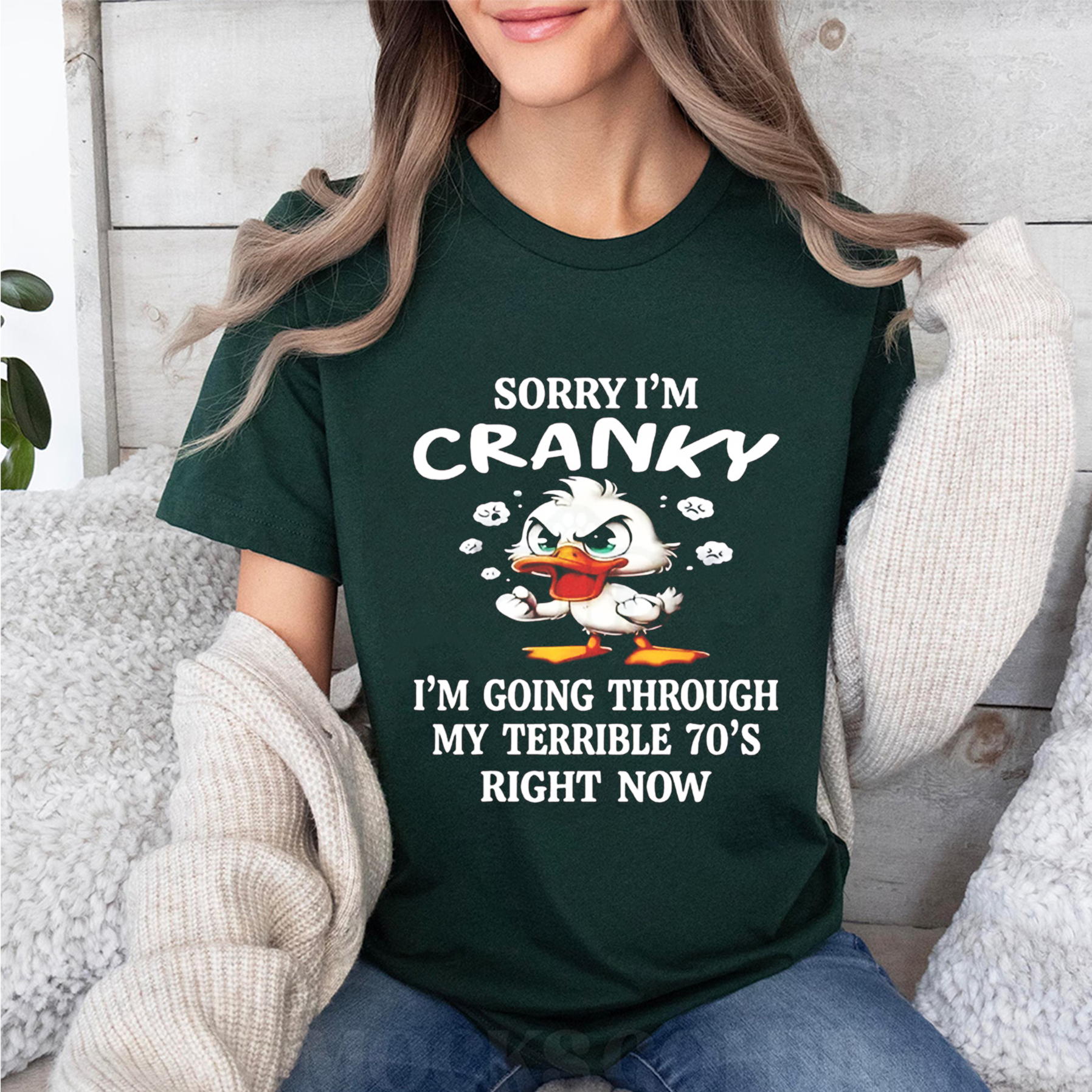 "Quack to the Future" 70s Duck Graphic Unisex Shirts/Crewneck/Hoodie