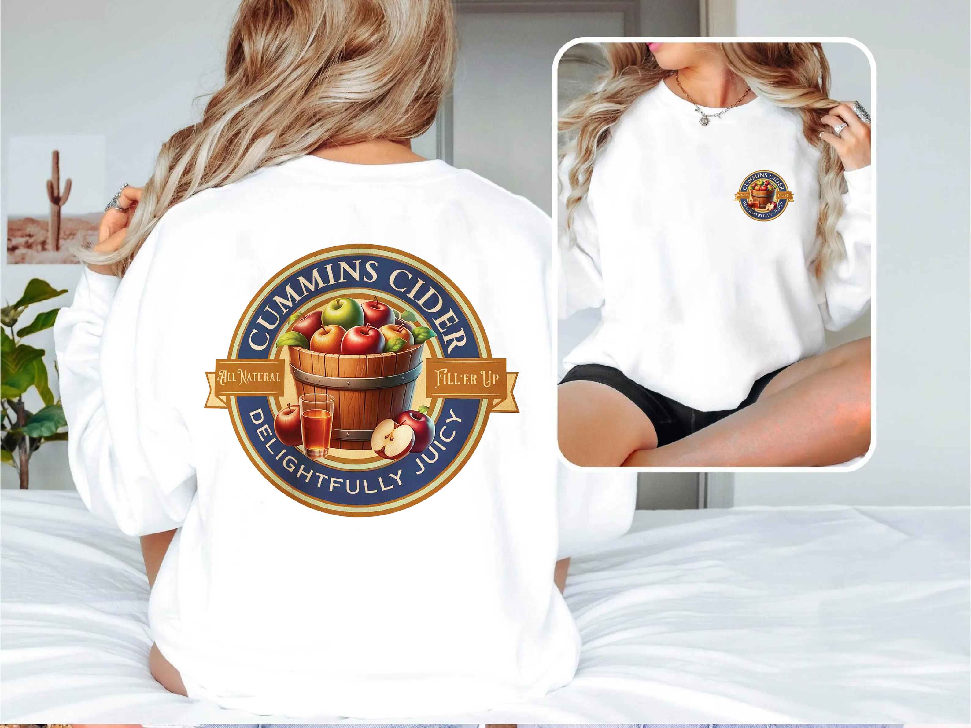 Cummins Cider Funny Unisex T-shirt/Crewneck/Hoodie