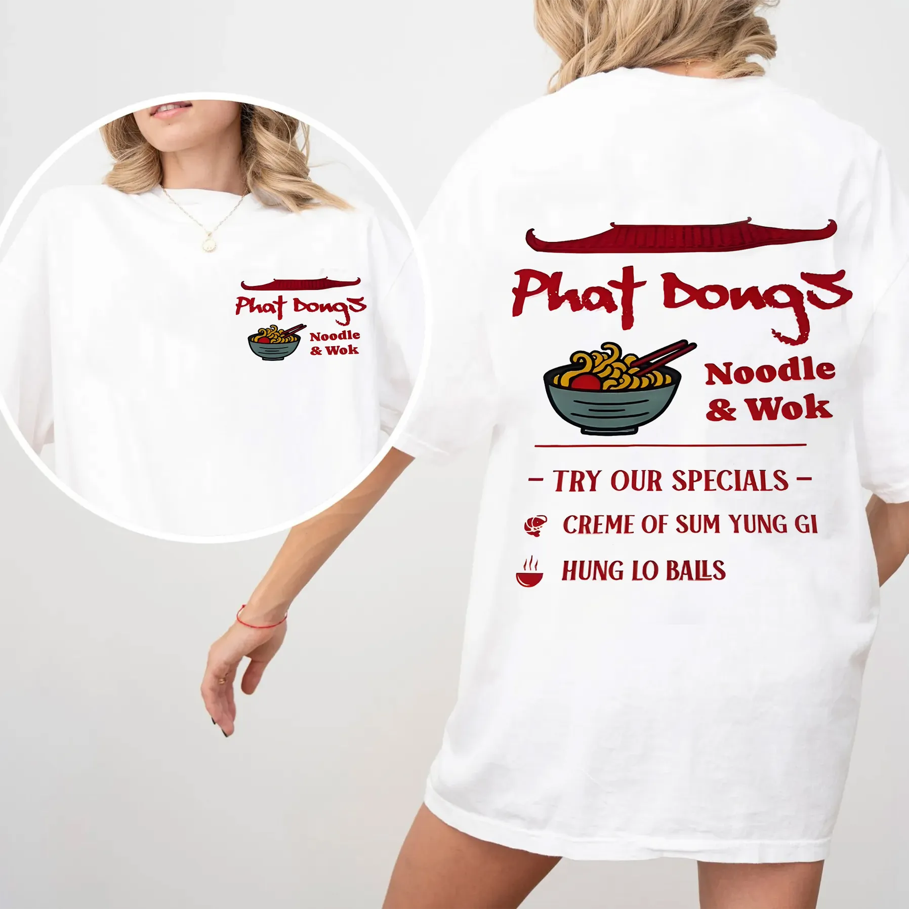 Phat Dong's Noodle & Wok Unisex Shirts/Crewneck/Hoodie