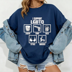 Funny Lgbtq Graphic  Unisex Shirts/Crewneck/Hoodie