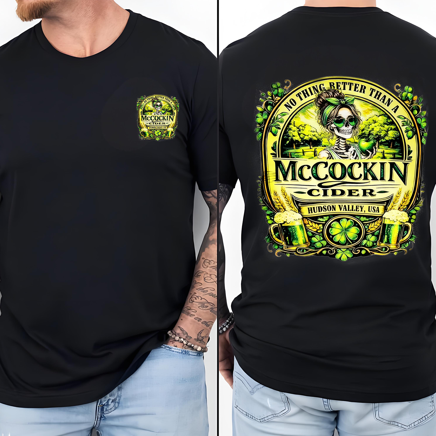 Nothing better than a Mc Cockin Cider Unisex Shirts/Crewneck/Hoodie