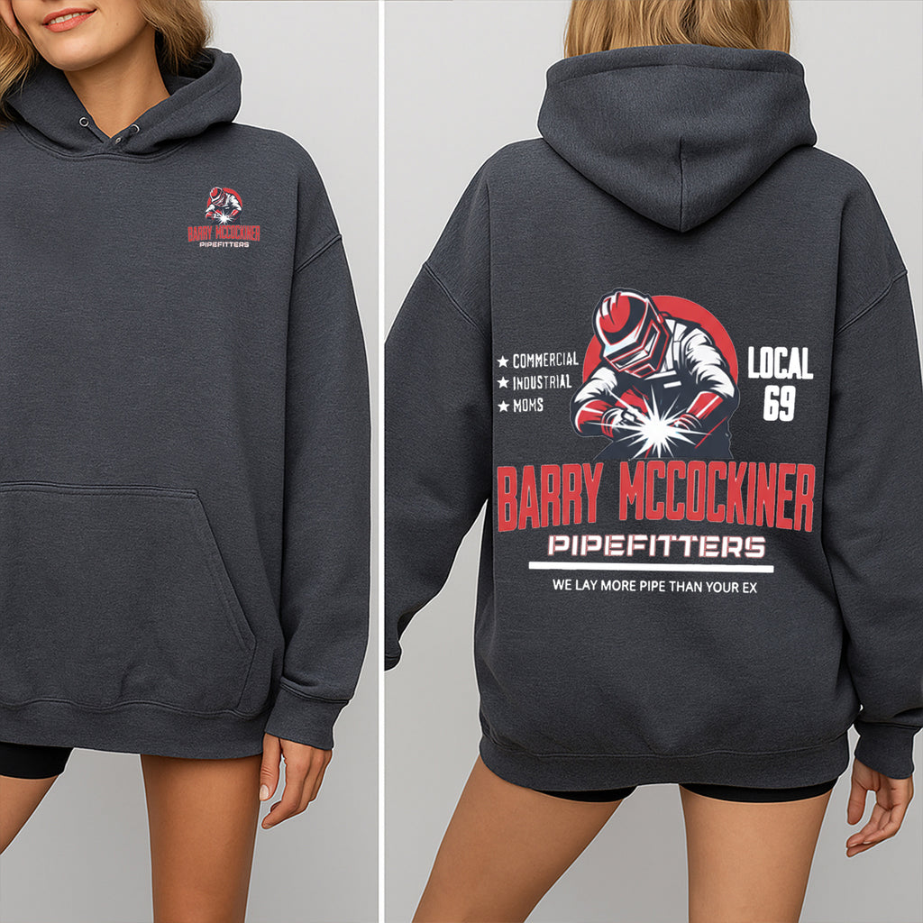 Barry Mccockiner Pipefitters Unisex Shirts/Crewneck/Hoodie