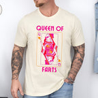 Funny Queen of Fart Farting Unisex Shirts/Crewneck/Hoodie