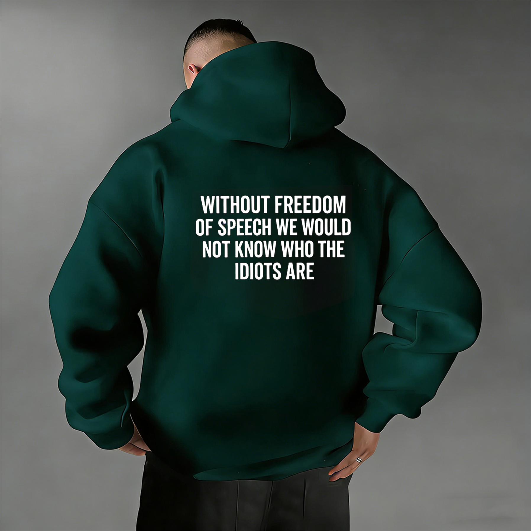 Without freedom of speech we would not know who the idiots Unisex Shirts/Crewneck/Hoodie
