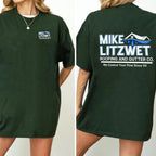 Mike Litzwet Roofing & Gutter Co. Graphic Unisex Shirts/Crewneck/Hoodie Vintage "Since 69"