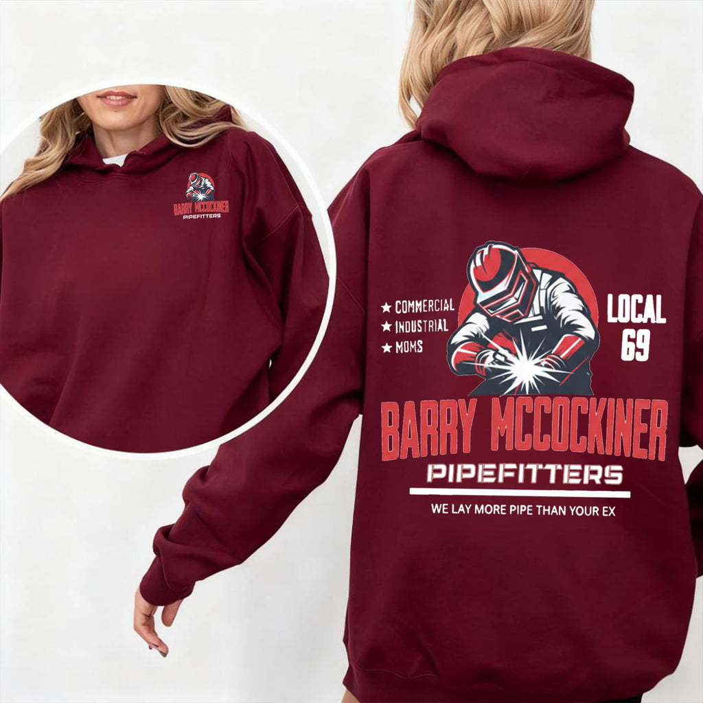 Barry Mccockiner Pipefitters Unisex Shirts/Crewneck/Hoodie