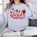 Snoopy Stranger Things Unisex Shirts/Crewneck/Hoodie
