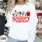 Snoopy Stranger Things Unisex Shirts/Crewneck/Hoodie
