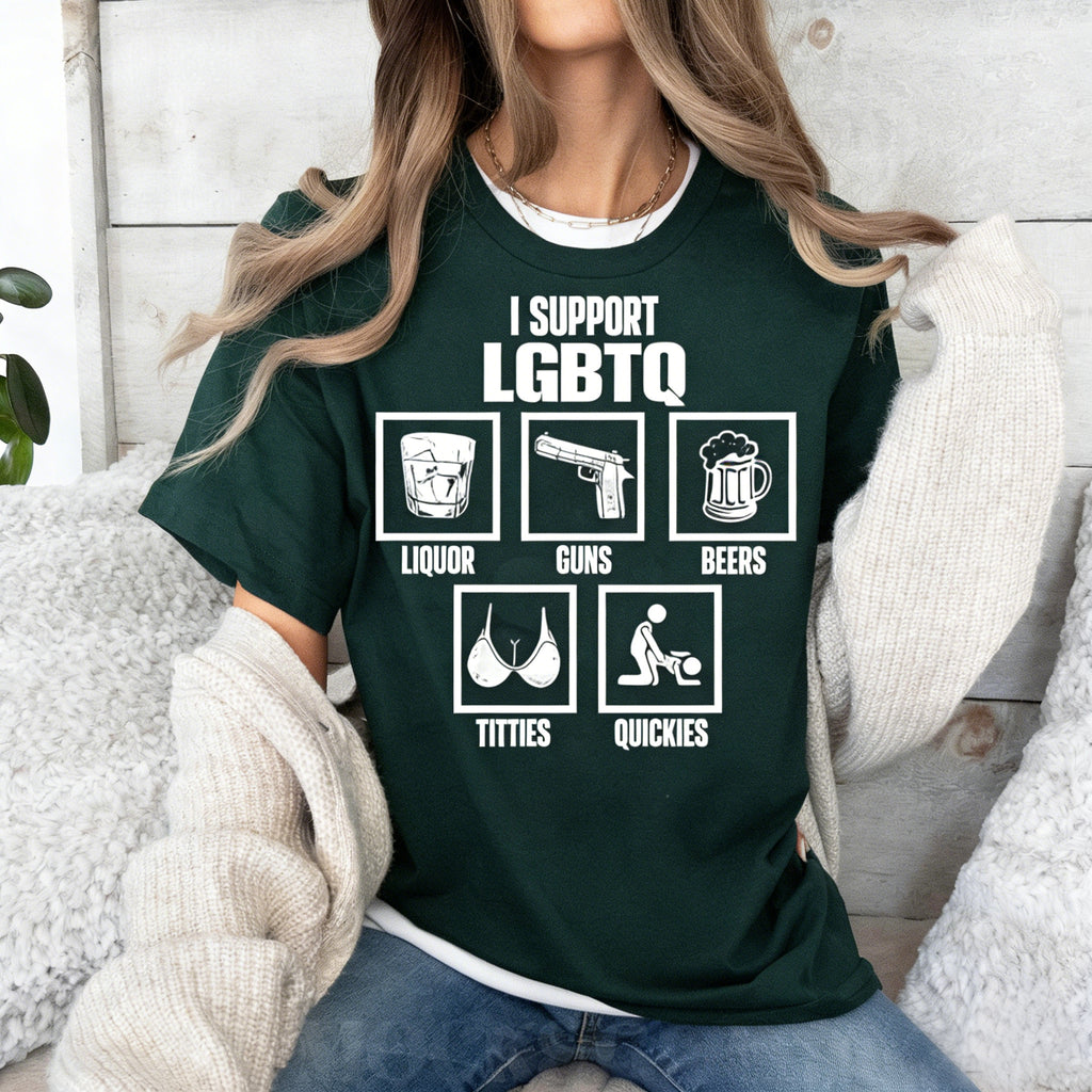 Funny Lgbtq Graphic  Unisex Shirts/Crewneck/Hoodie