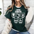Funny Lgbtq Graphic  Unisex Shirts/Crewneck/Hoodie