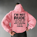"I'm Not Rude" Social Anxiety Unisex Shirts/Crewneck/Hoodie