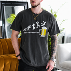 Funny Work Week Shirt, Monday Tuesday Wednesday Thursday Friday Beer Weekend Countdown Gift Unisex T-shirt/Crewneck/Hoodie - Pepper